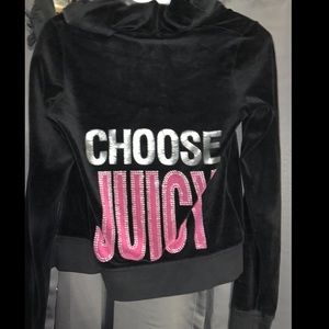 Juicy couture zip up sweatshirt